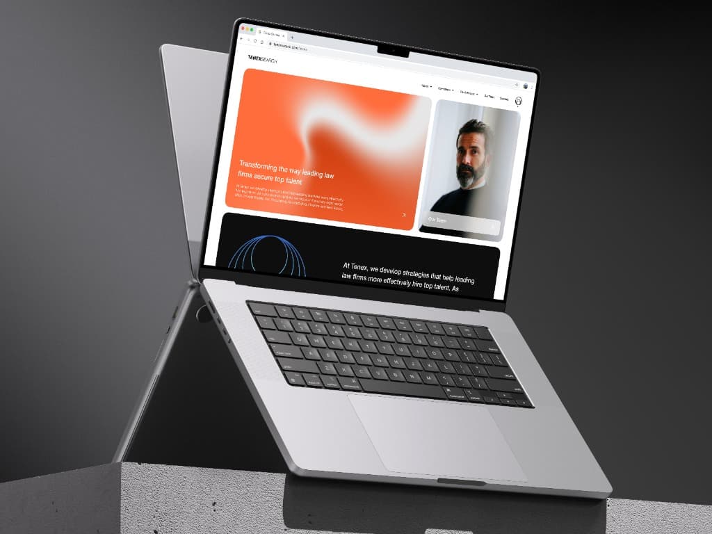 Tenex Search abstract visual